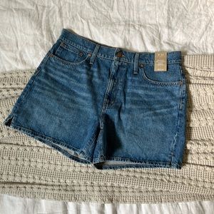 Madewell Relaxed Mid Length Denim Shorts, Women’s size 30